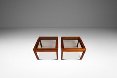 Ensemble de 2 tables d'appoint en teck par Kristiansen Thomassen, Danemark, c. 1970