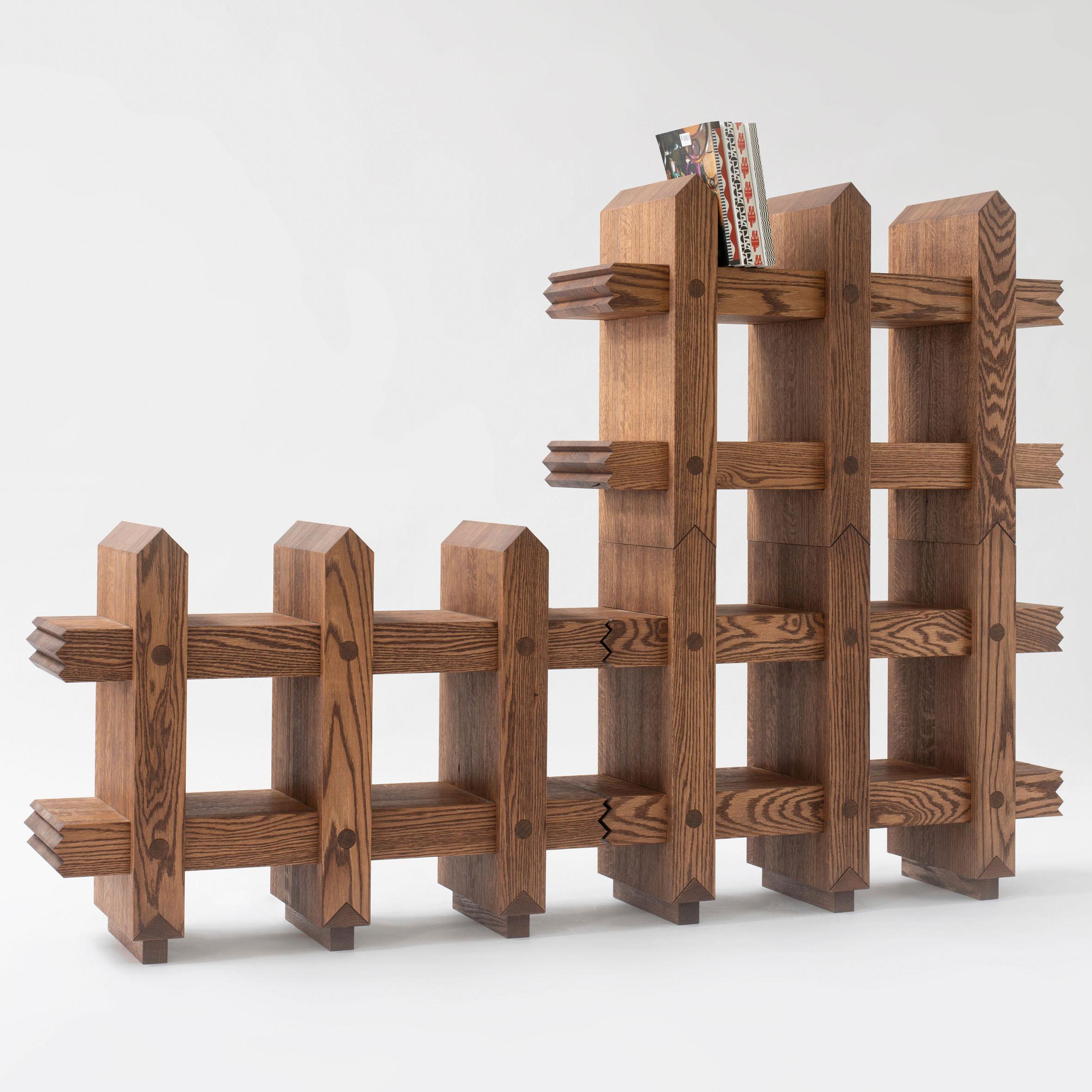 Post-Modern Set of 2 Endless Garden Shelves by Haus Otto For Sale