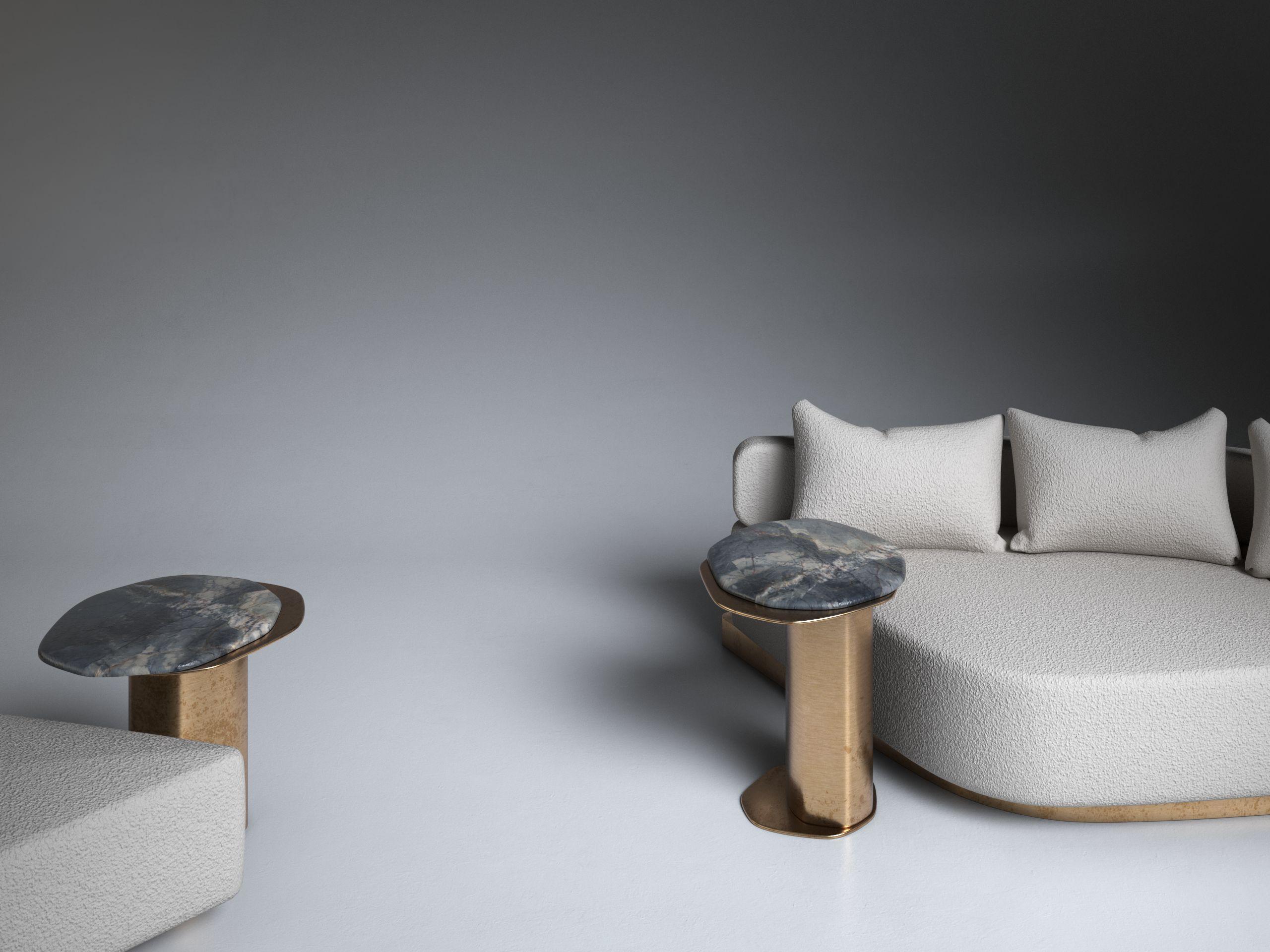 2er-Set Epicure XII Quarz-Couchtische in limitierter Auflage von Grzegorz Majka im Angebot 2
