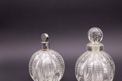 Set di 2 vasi in vetro di Murano "Bullicante" di Ercole Barovier per Barovier & Toso