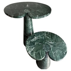 Set of 2 "eros" marble tables, Angelo Mangiarotti, Skipper, Italy 1970's