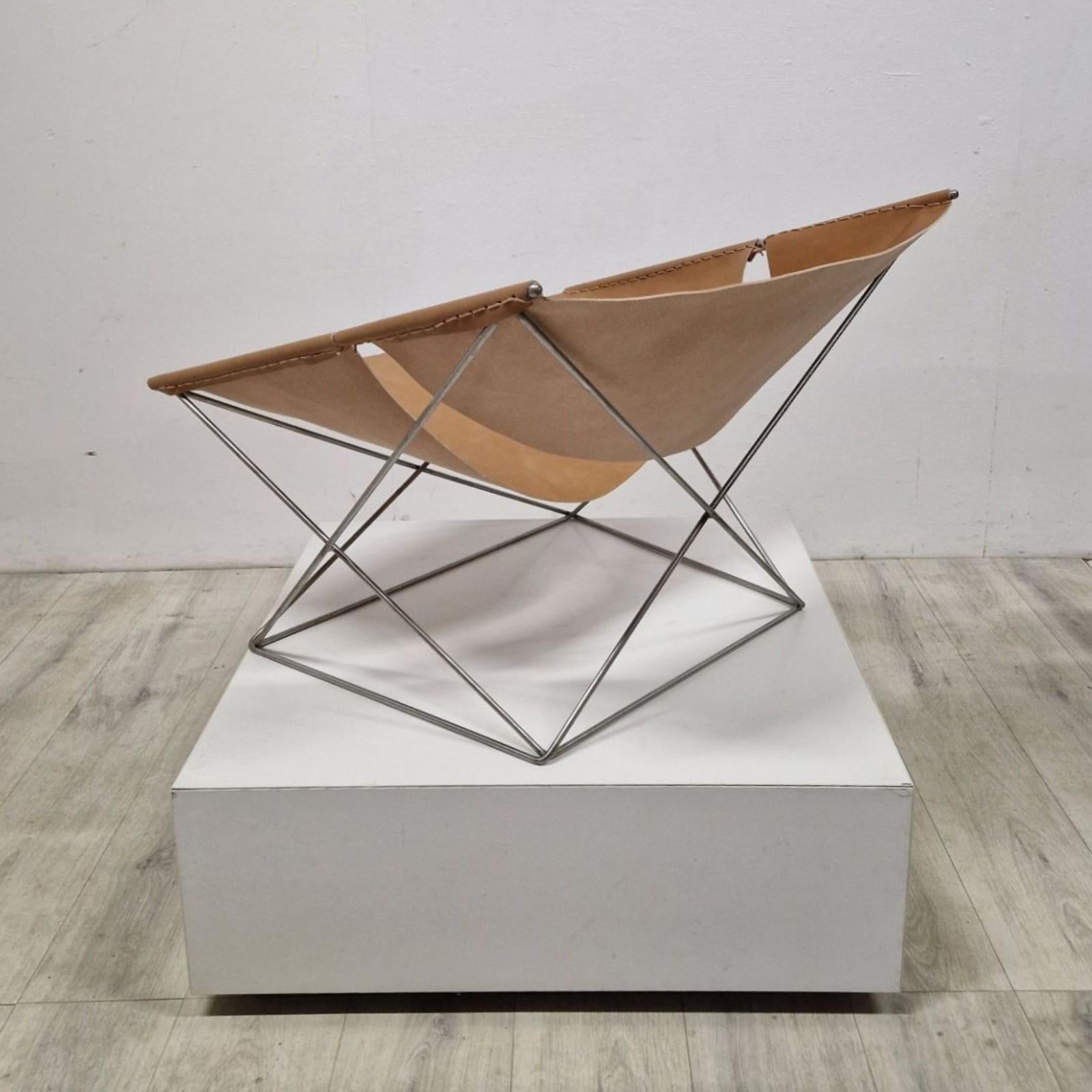 20th Century Set of 2 F-675 lounge chairs by Pierre Paulin for Artifort, Netherlands 1960s