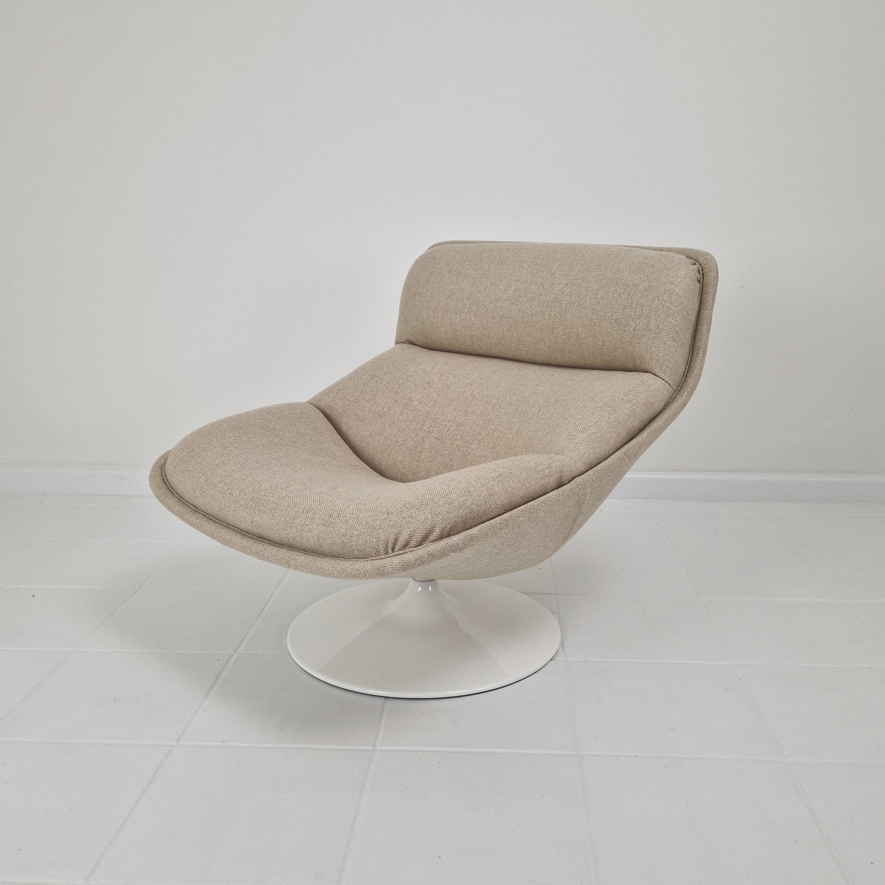 Mid-Century Modern Ensemble de 2 chaises longues F517 de Geoffrey Harcourt pour Artifort, 1970 en vente