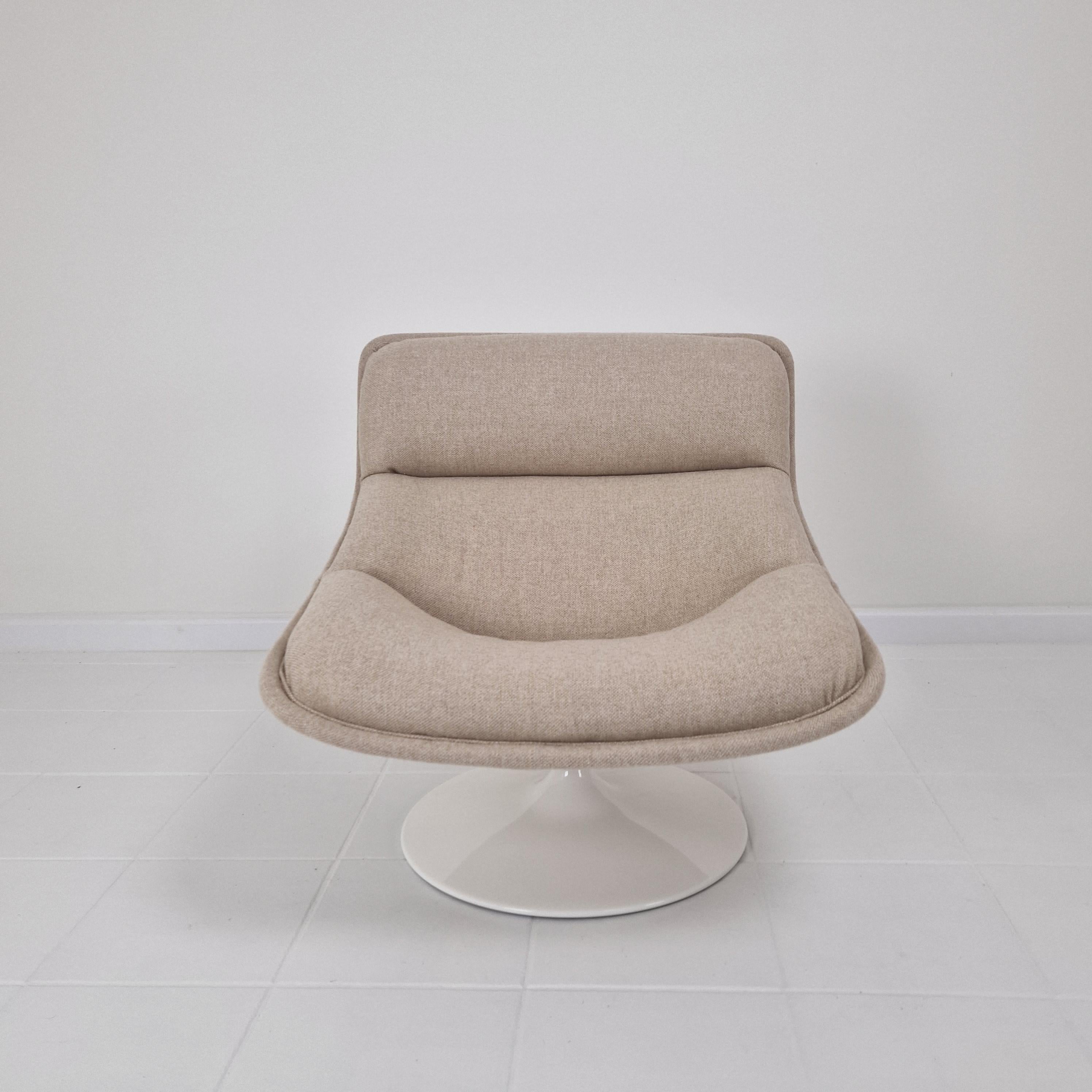 Ensemble de 2 chaises longues F517 de Geoffrey Harcourt pour Artifort, 1970 Excellent état - En vente à Oud Beijerland, NL