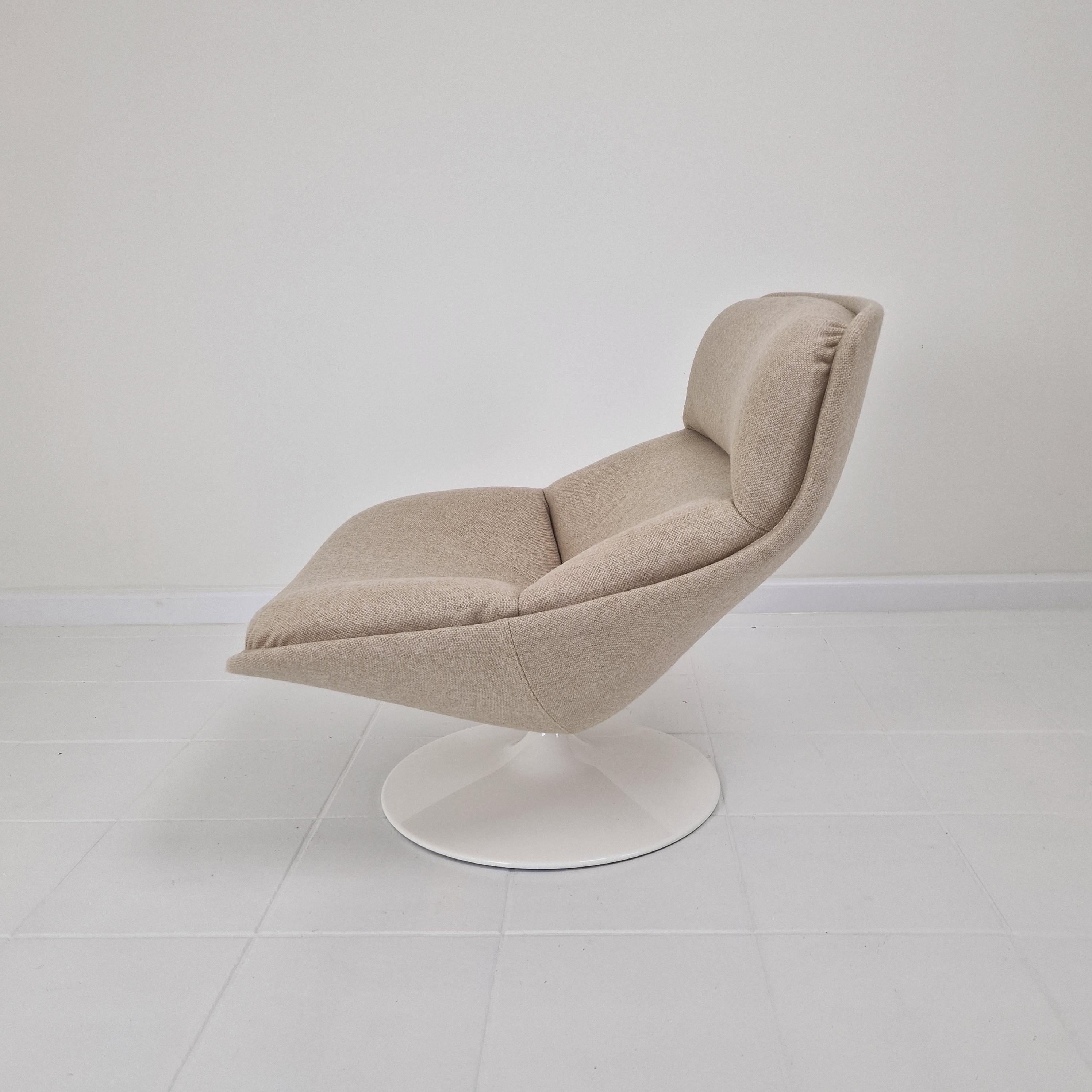 Fin du 20e siècle Ensemble de 2 chaises longues F517 de Geoffrey Harcourt pour Artifort, 1970 en vente