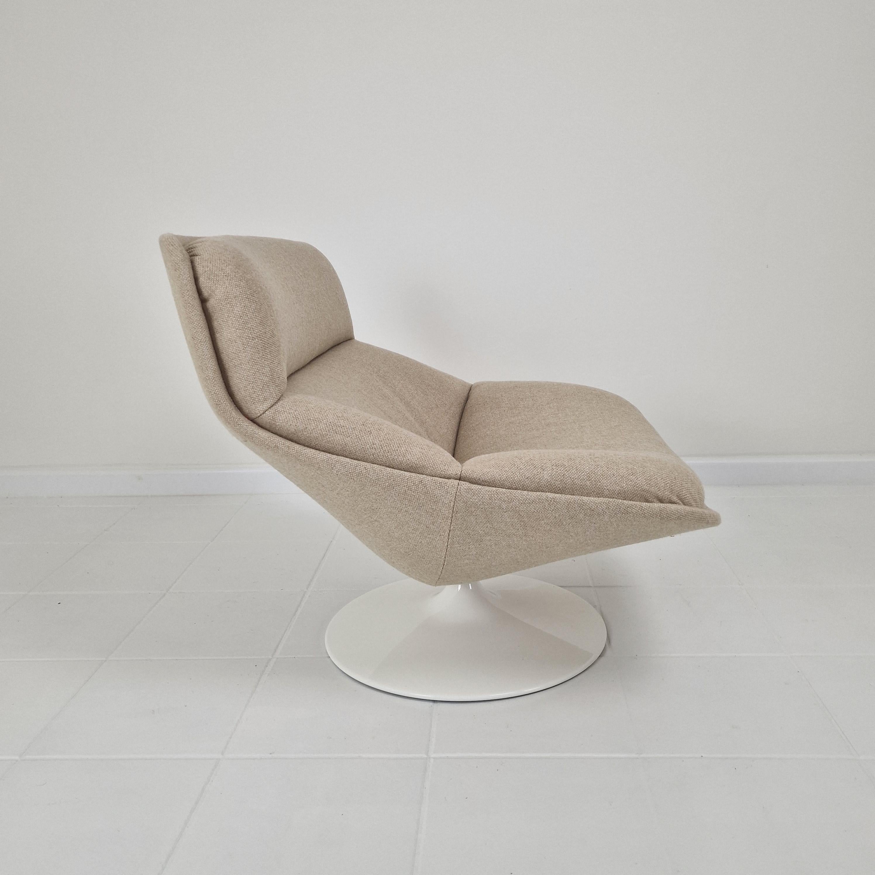 Métal Ensemble de 2 chaises longues F517 de Geoffrey Harcourt pour Artifort, 1970 en vente