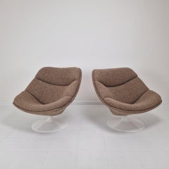 Set of 2 F557 Lounge Chairs by Pierre Paulin for Artifort, 1960s