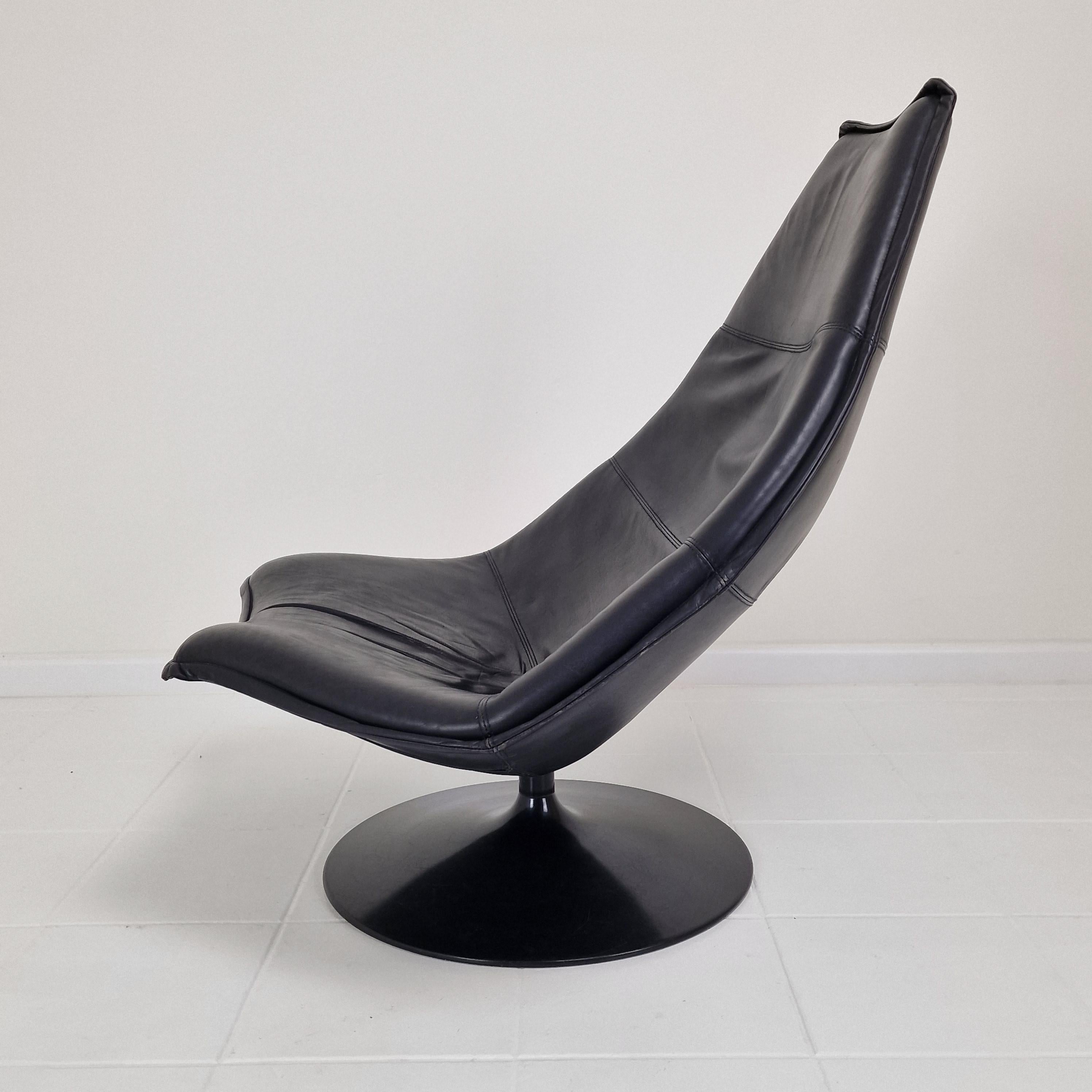 Juego de 2 Sillas de salón F585 de Geoffrey Harcourt para Artifort, años 90 en venta 8