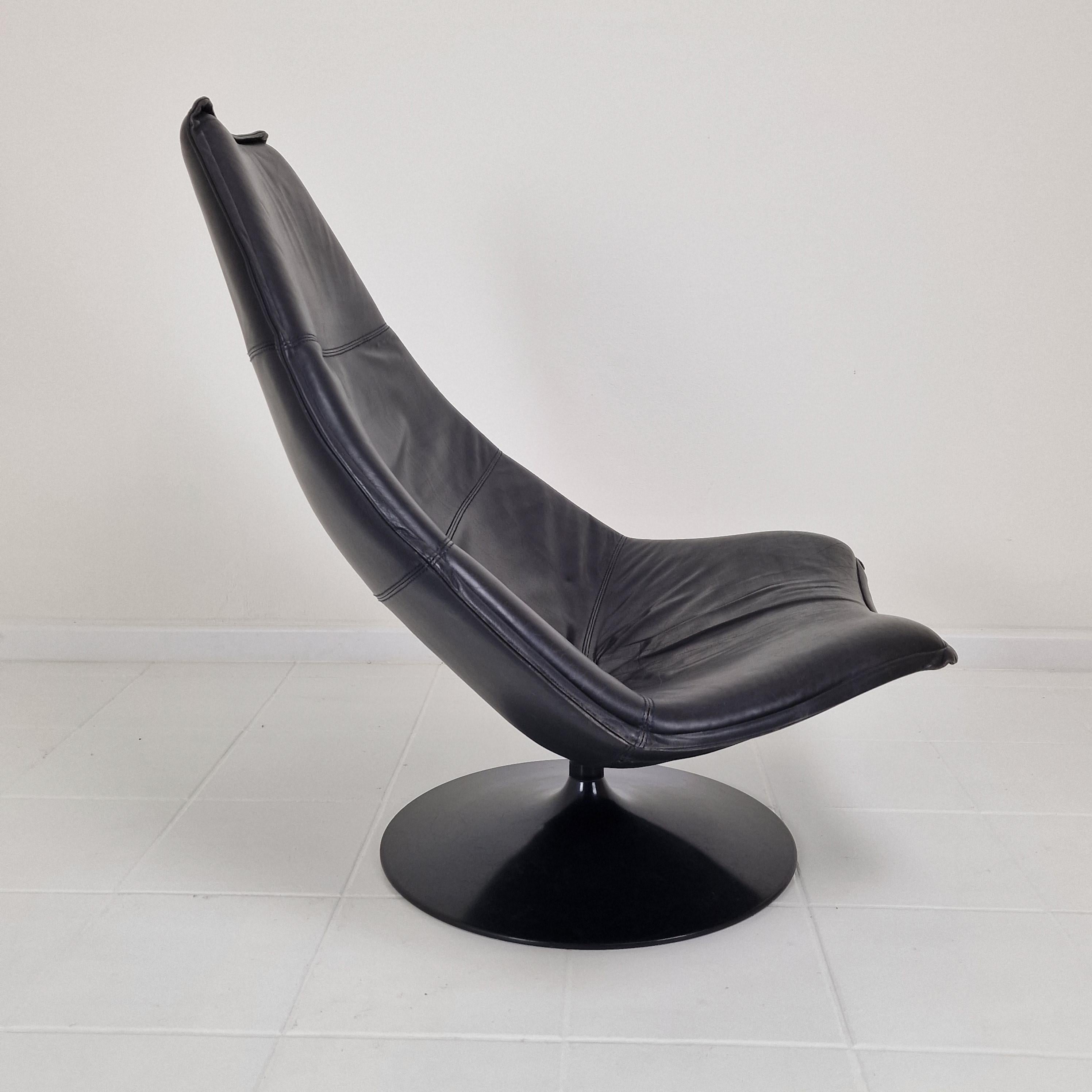 Juego de 2 Sillas de salón F585 de Geoffrey Harcourt para Artifort, años 90 en venta 9