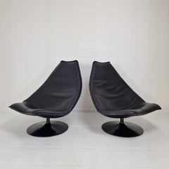 Set of 2 F585 Lounge Chairs by Geoffrey Harcourt for Artifort, 1990's