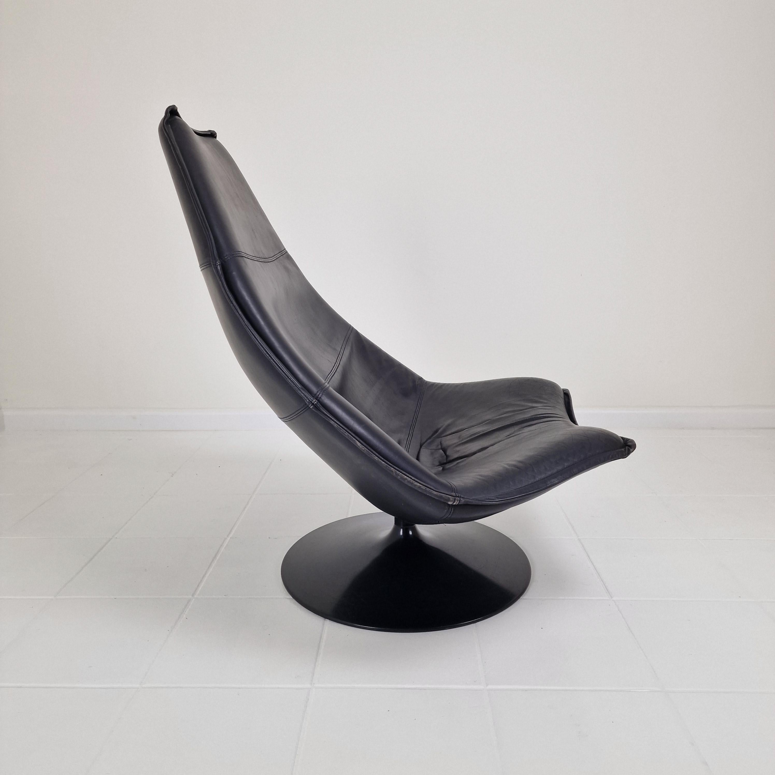 Juego de 2 Sillas de salón F585 de Geoffrey Harcourt para Artifort, años 90 en venta 1