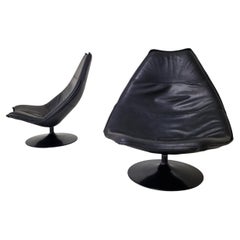 Juego de 2 Sillas de salón F585 de Geoffrey Harcourt para Artifort, años 90