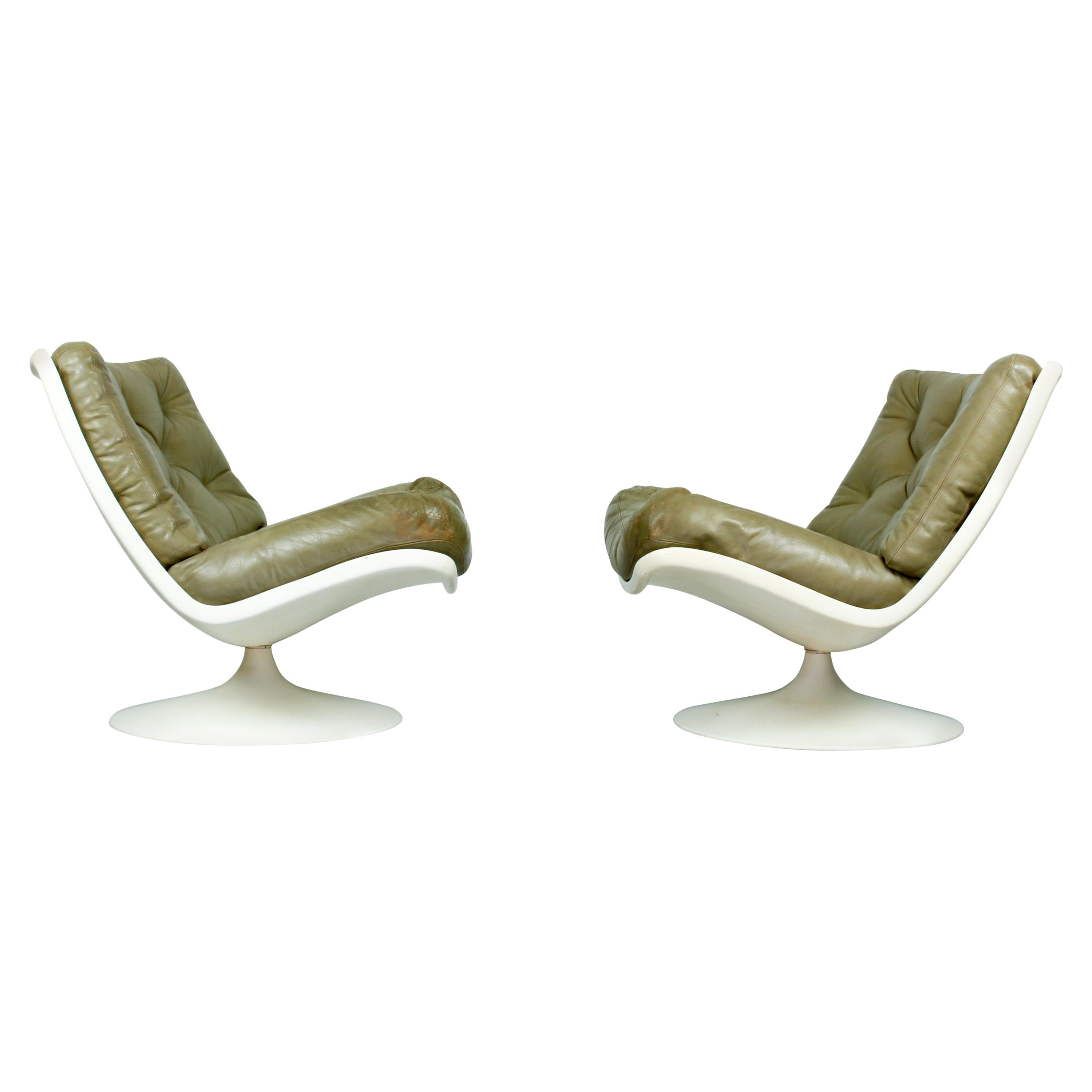 Set of 2 F976 by Geoffrey Harcourt for Artifort, 1960s