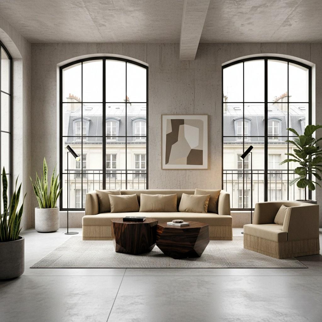 Fait main Ensemble de 2 tables basses à facettes en placage de bois d'ébène de Macassar en vente