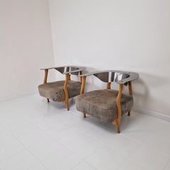 Set of 2 ‘Fantasy Island’ Lounge Chairs by Kurt Bayer, 1980's