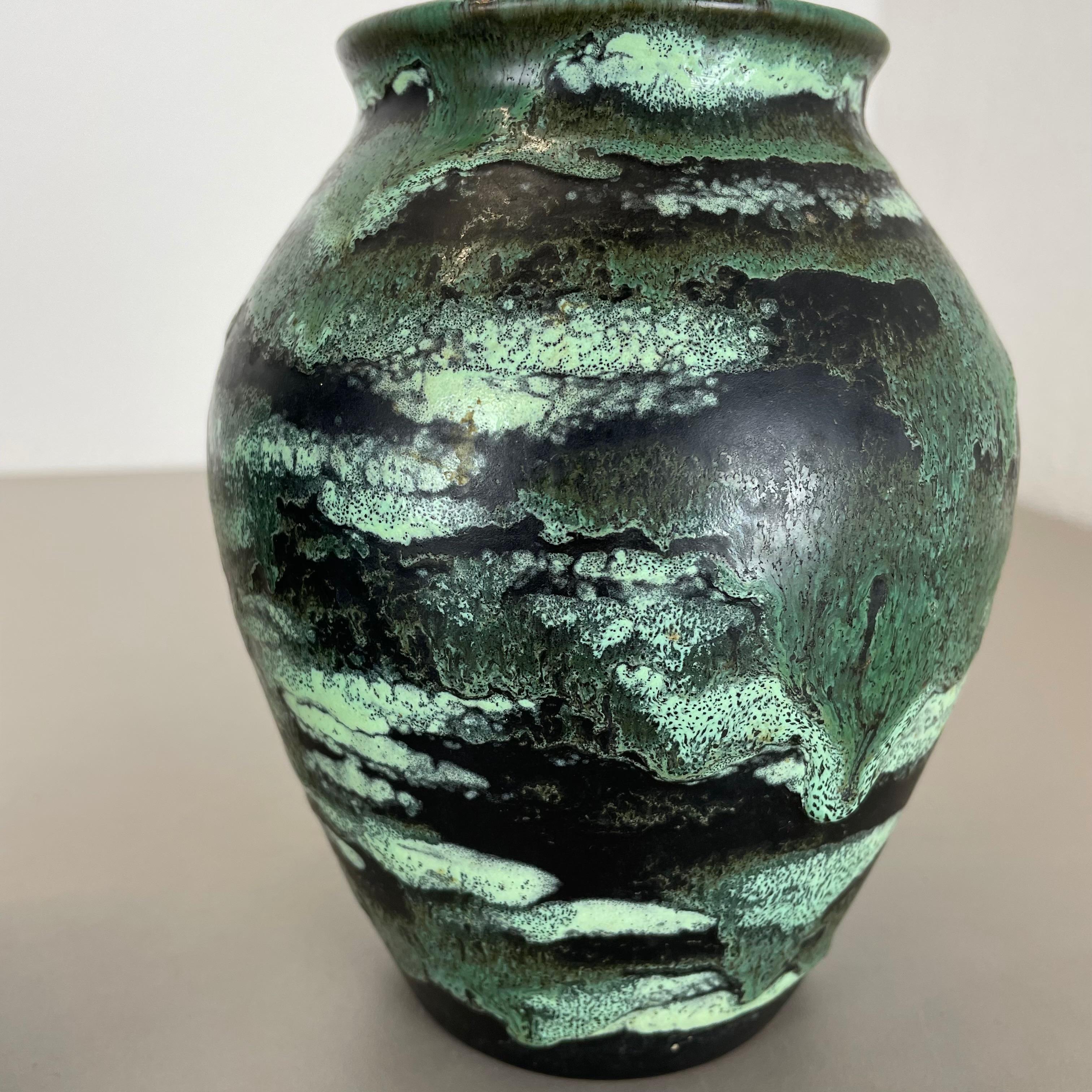 Satz von 2 Vasen aus fetter Lava-Keramik Heinz Siery Carstens Tönnieshof, Deutschland, 1970er Jahre im Angebot 9