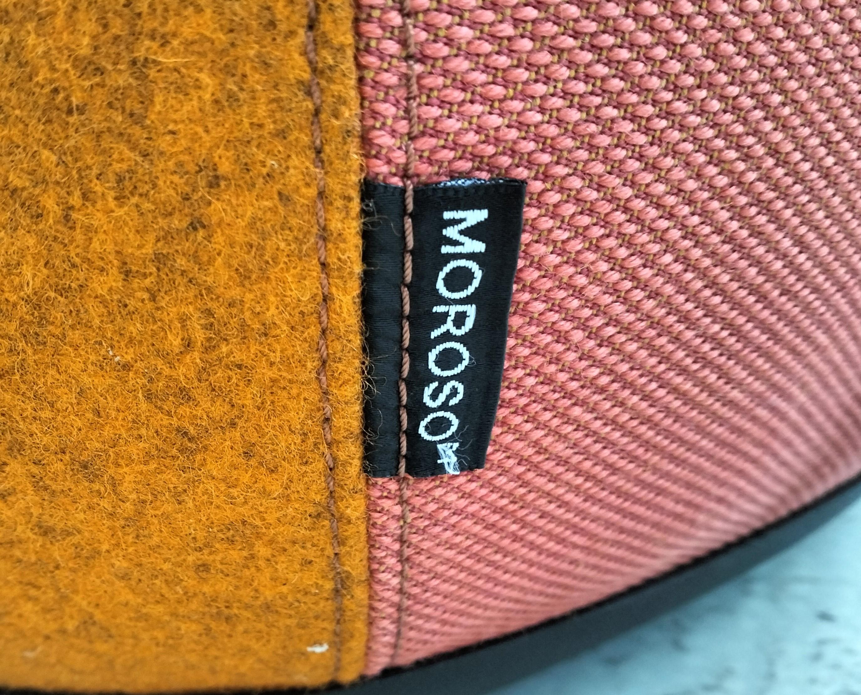 Set of 2 Fjord poufs by Patricia Urquiola for Moroso 2000s For Sale 2