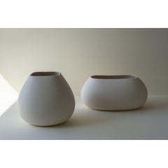 Set of 2 Flexible Formed Vases by Rino Claessens