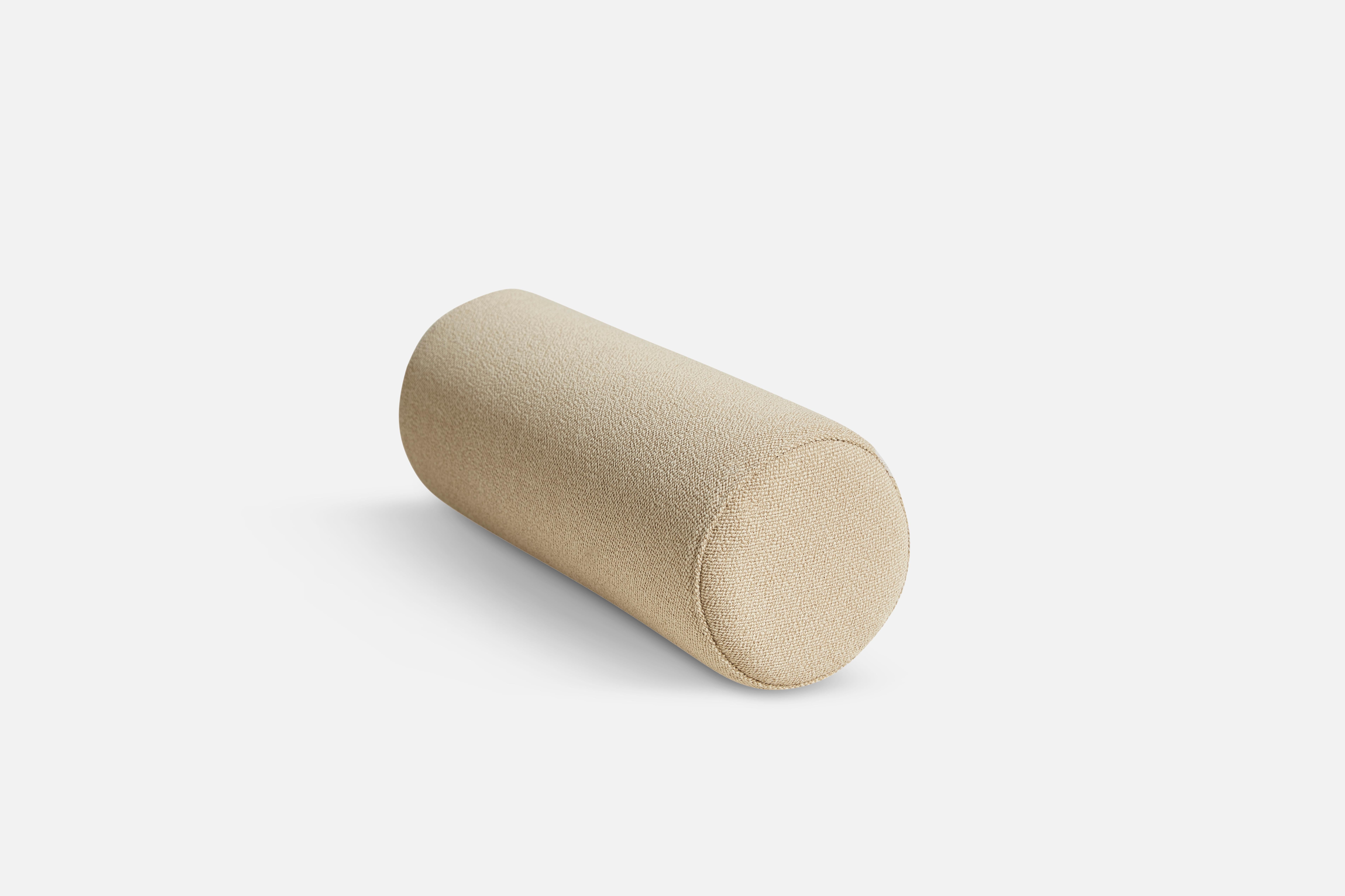 Set of 2 flora armrest cushion by Yonoh
Materials: Foam, Fabric (Kvadrat Vidar 0323)
Dimensions: D 16 x H 41 cm
Also available in different colours and materials. 

The founders, Mia and Torben Koed, decided to put their 30 years of experience