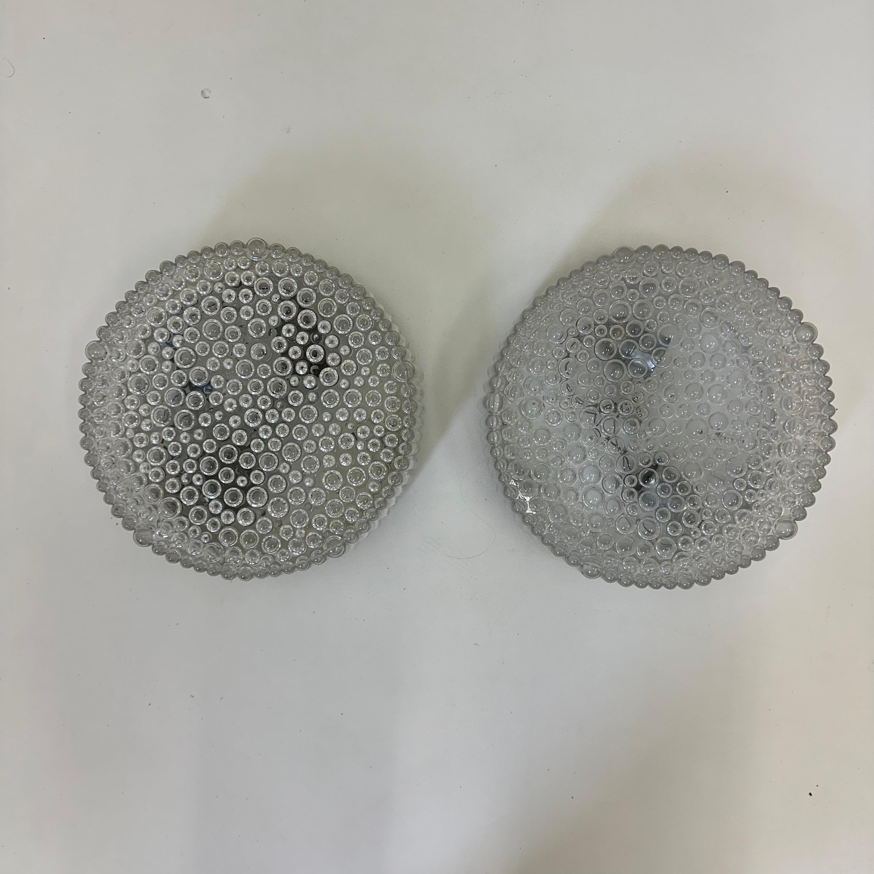 Ensemble de 2 plafonniers par staff leuchten, Allemagne, années 1970 en vente 2