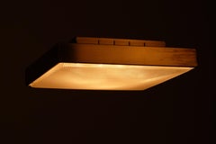 Set of 2 flush mount ceilings lamps, Sweden, 1960s