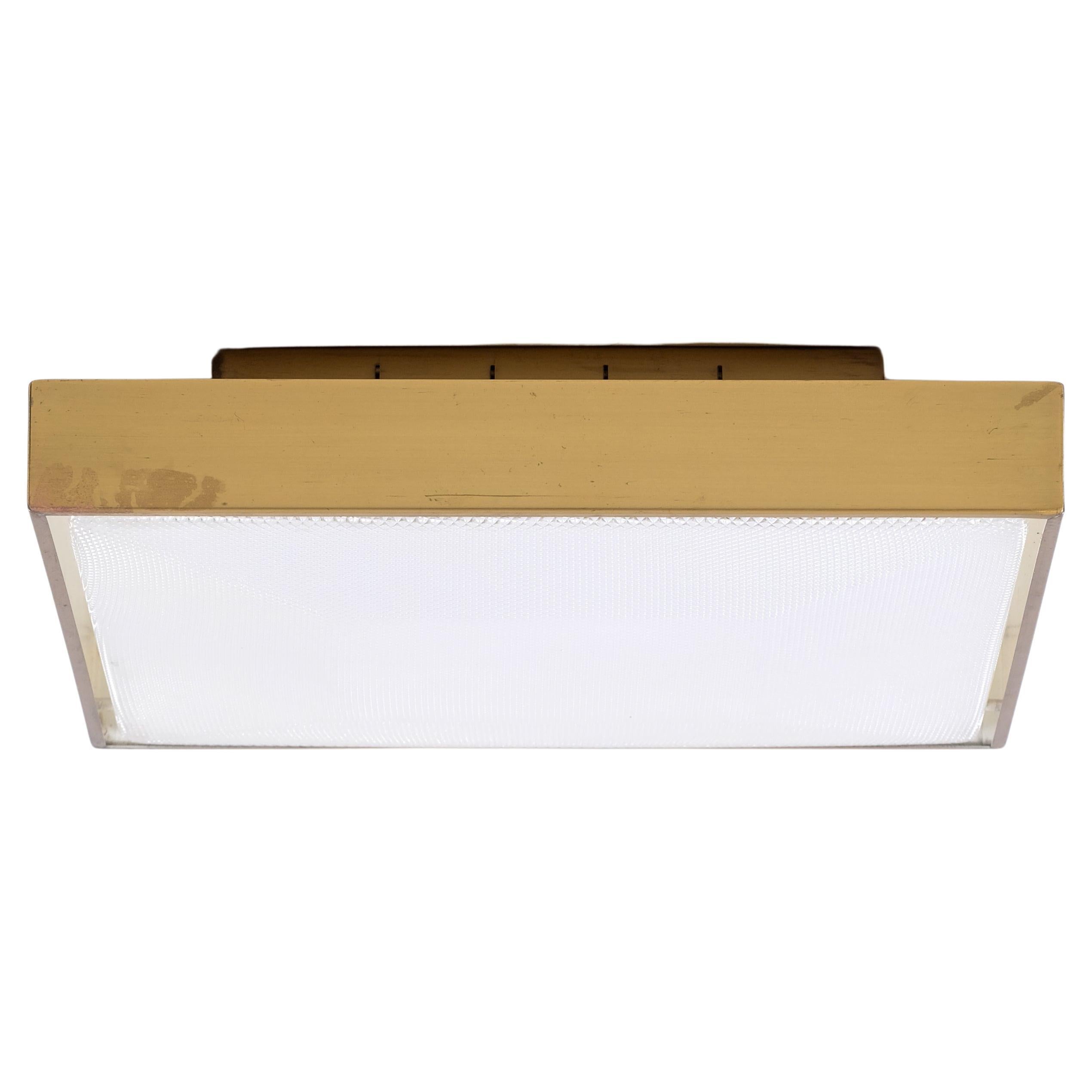 Suédois Ensemble de 2 lampes de plafond encastrées, Suède, années 1960 en vente