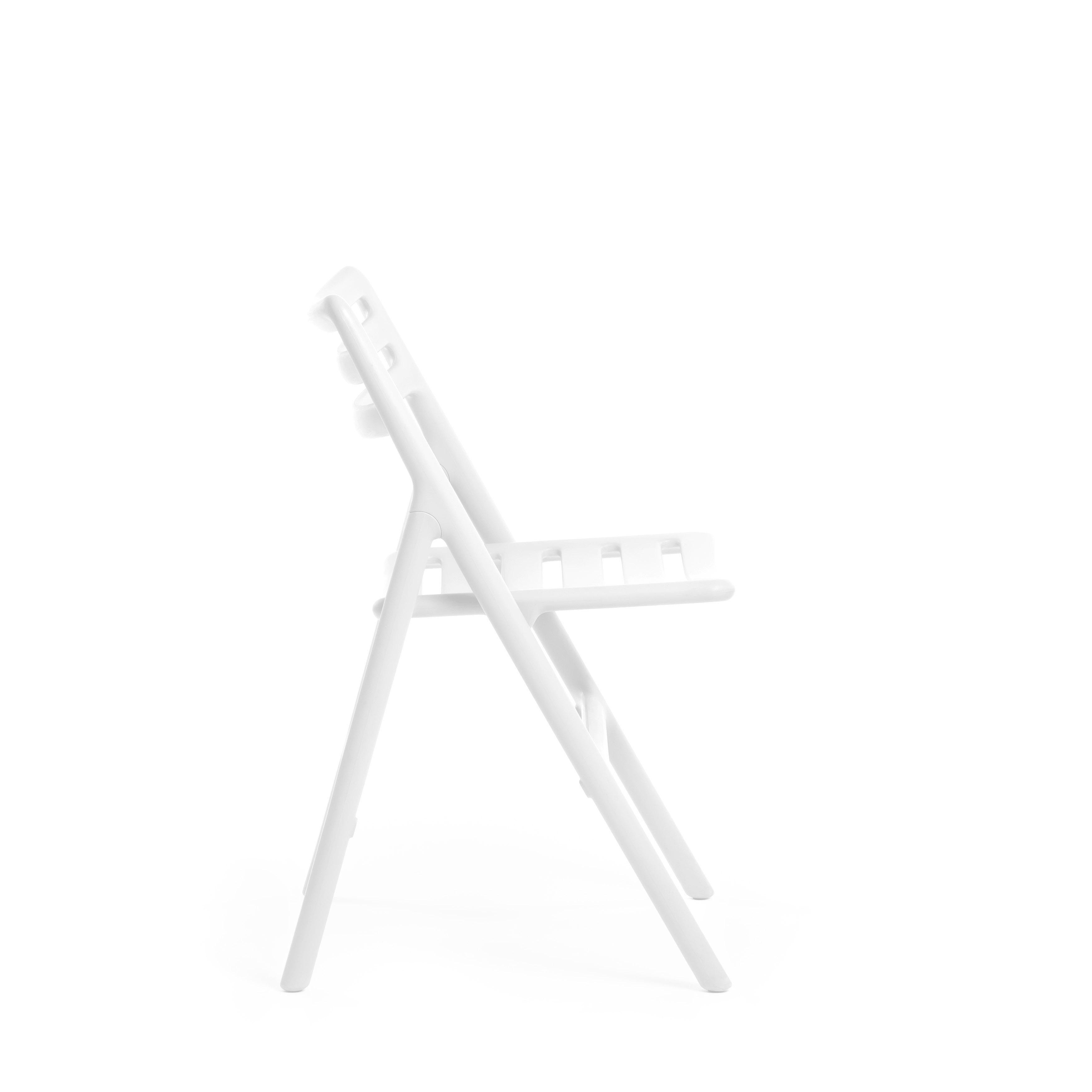 Set of 2 Folding Air Armchair in White  by Jasper Morrison  for MAGIS For Sale 3