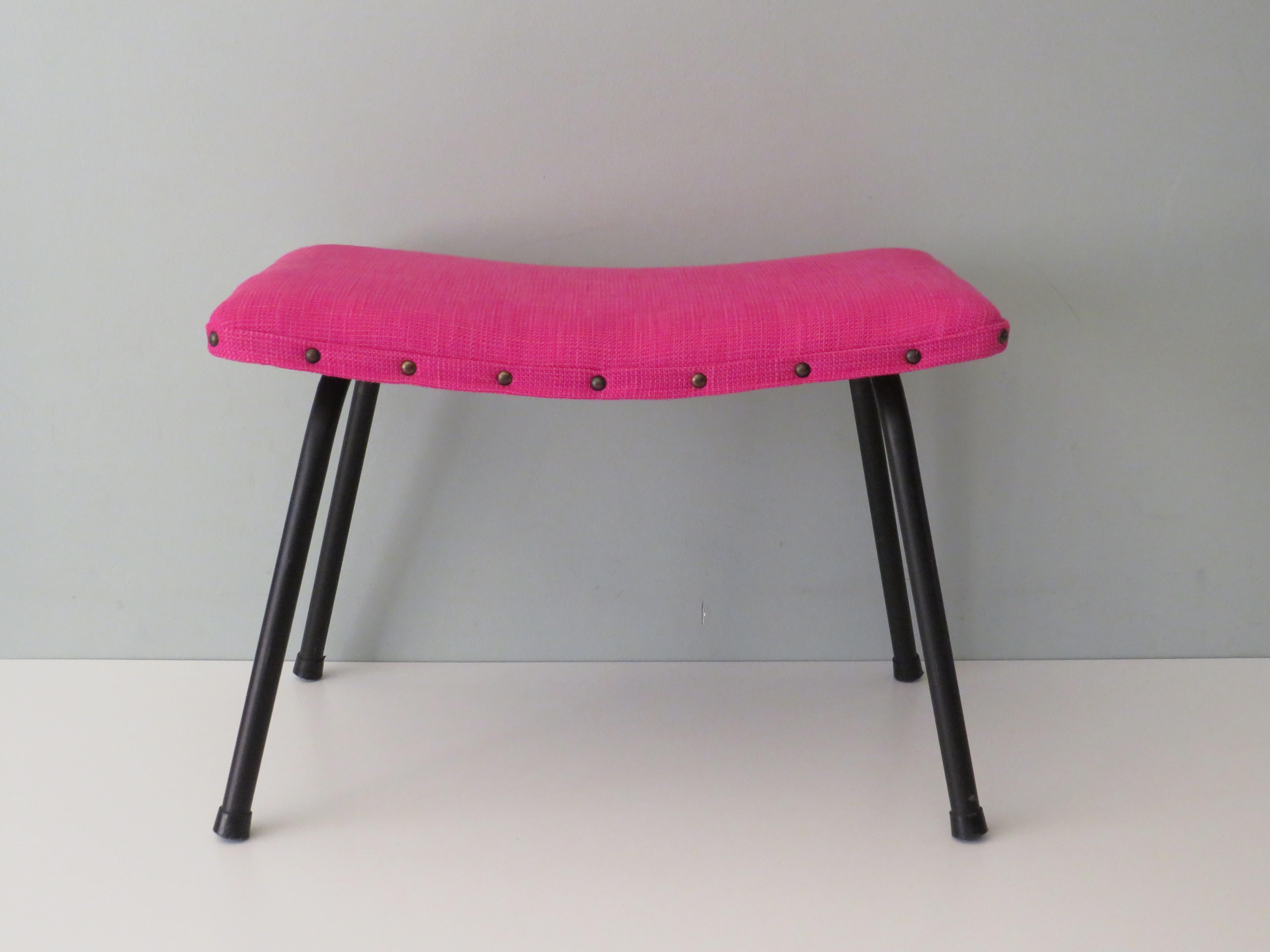 Belgian Set of 2 Footstools, Design Pierre Guariche , Belgium, 1966