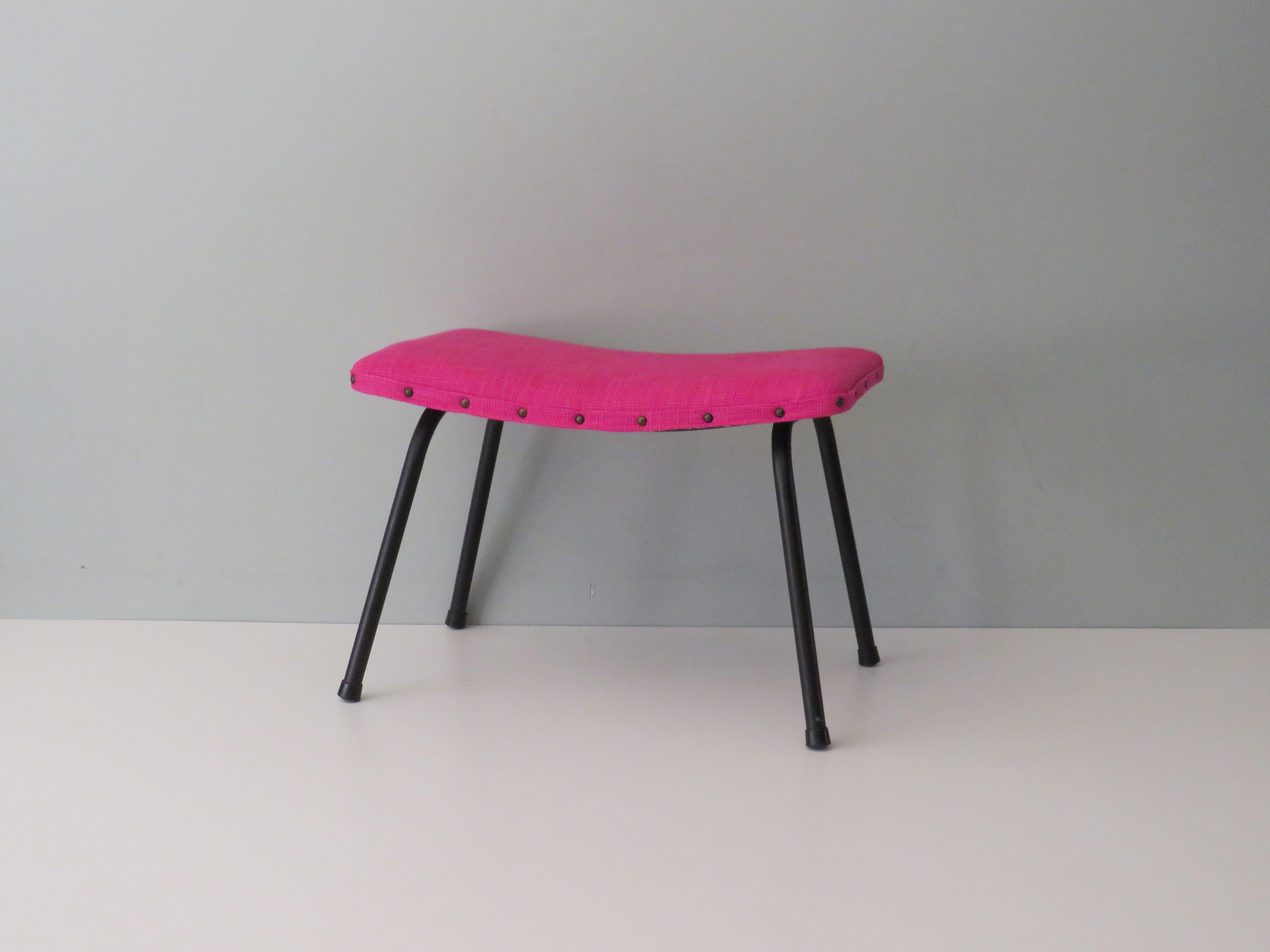 20th Century Set of 2 Footstools, Design Pierre Guariche , Belgium, 1966