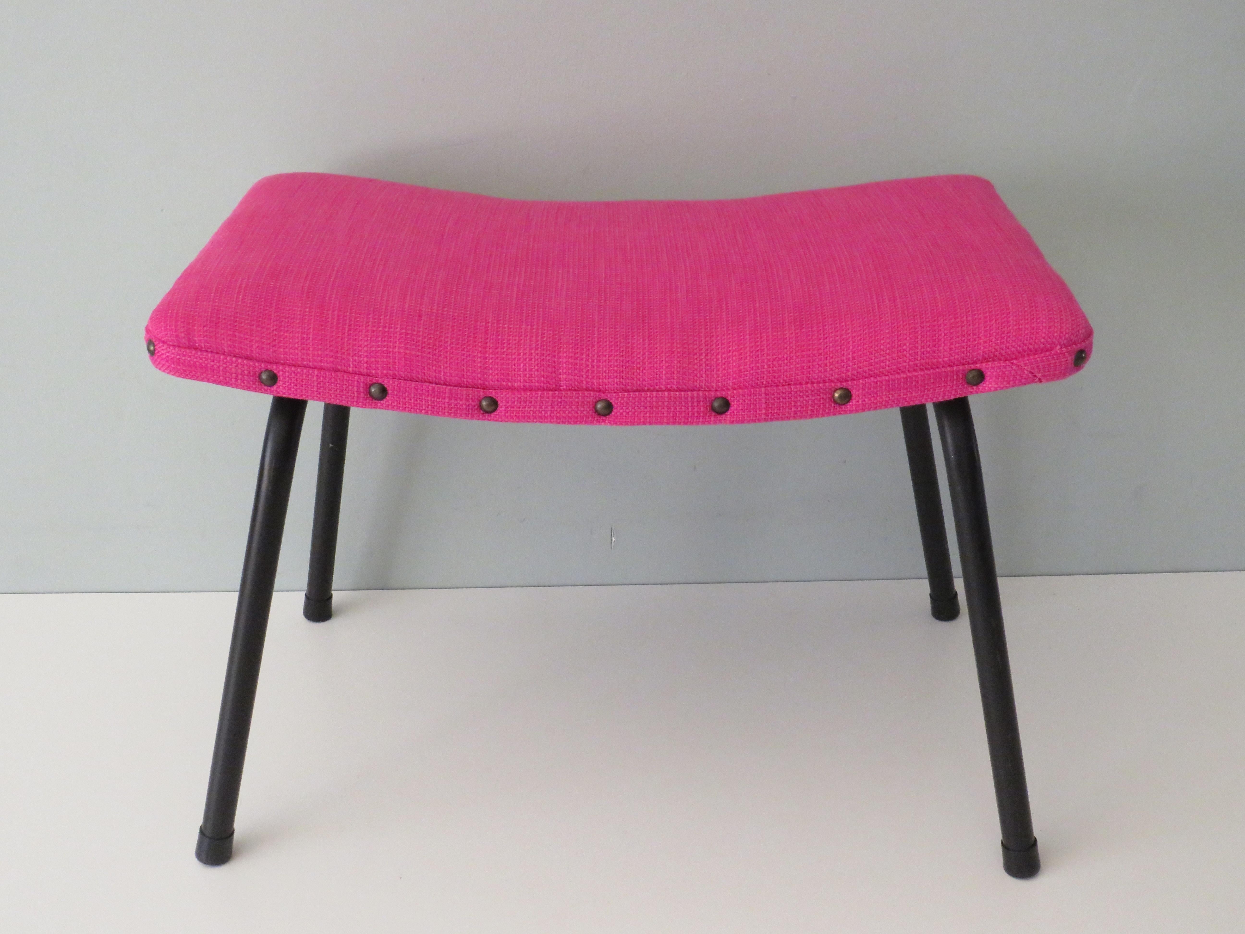 Set of 2 Footstools, Design Pierre Guariche , Belgium, 1966 1