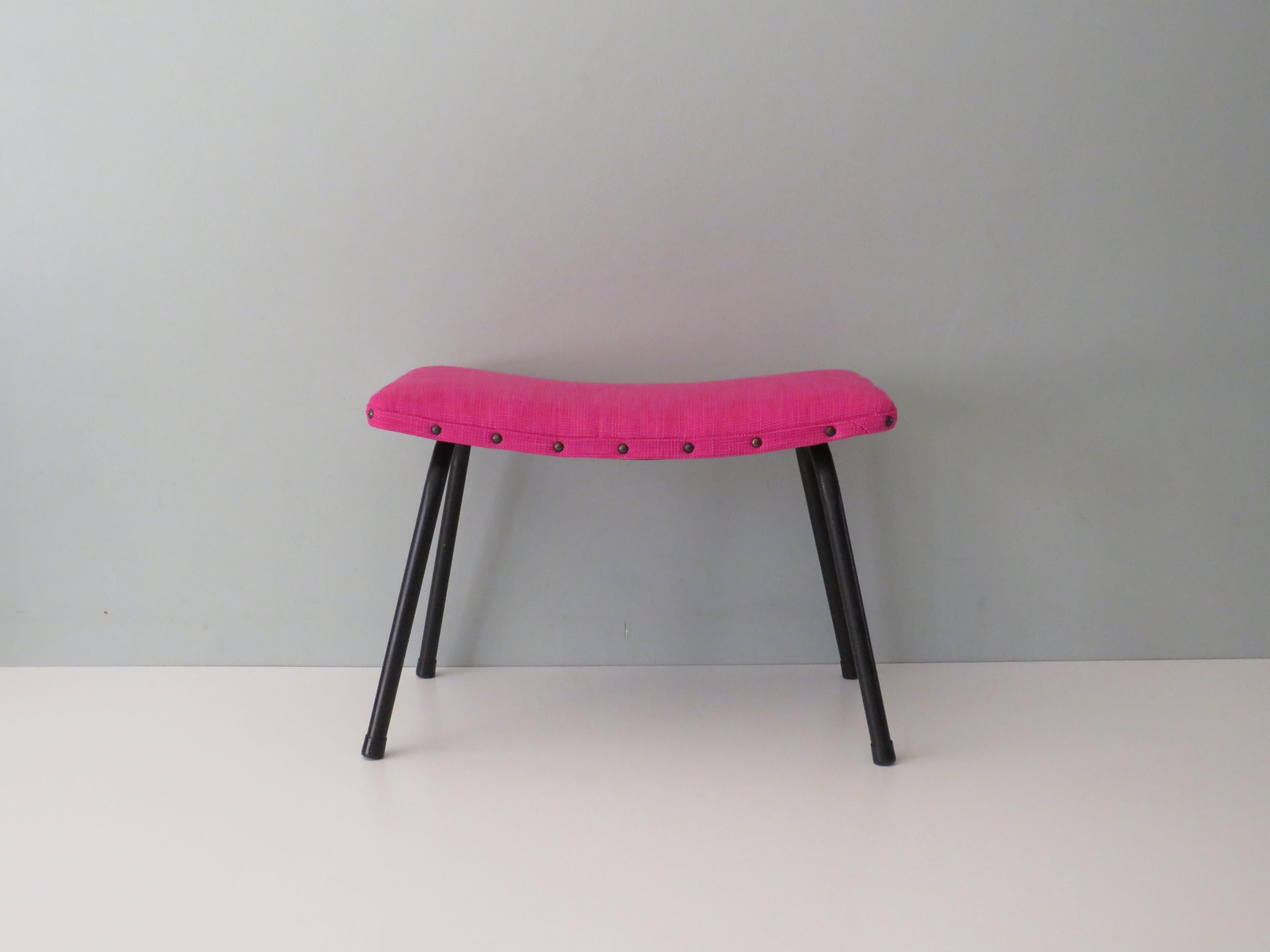 Set of 2 Footstools, Design Pierre Guariche , Belgium, 1966 2