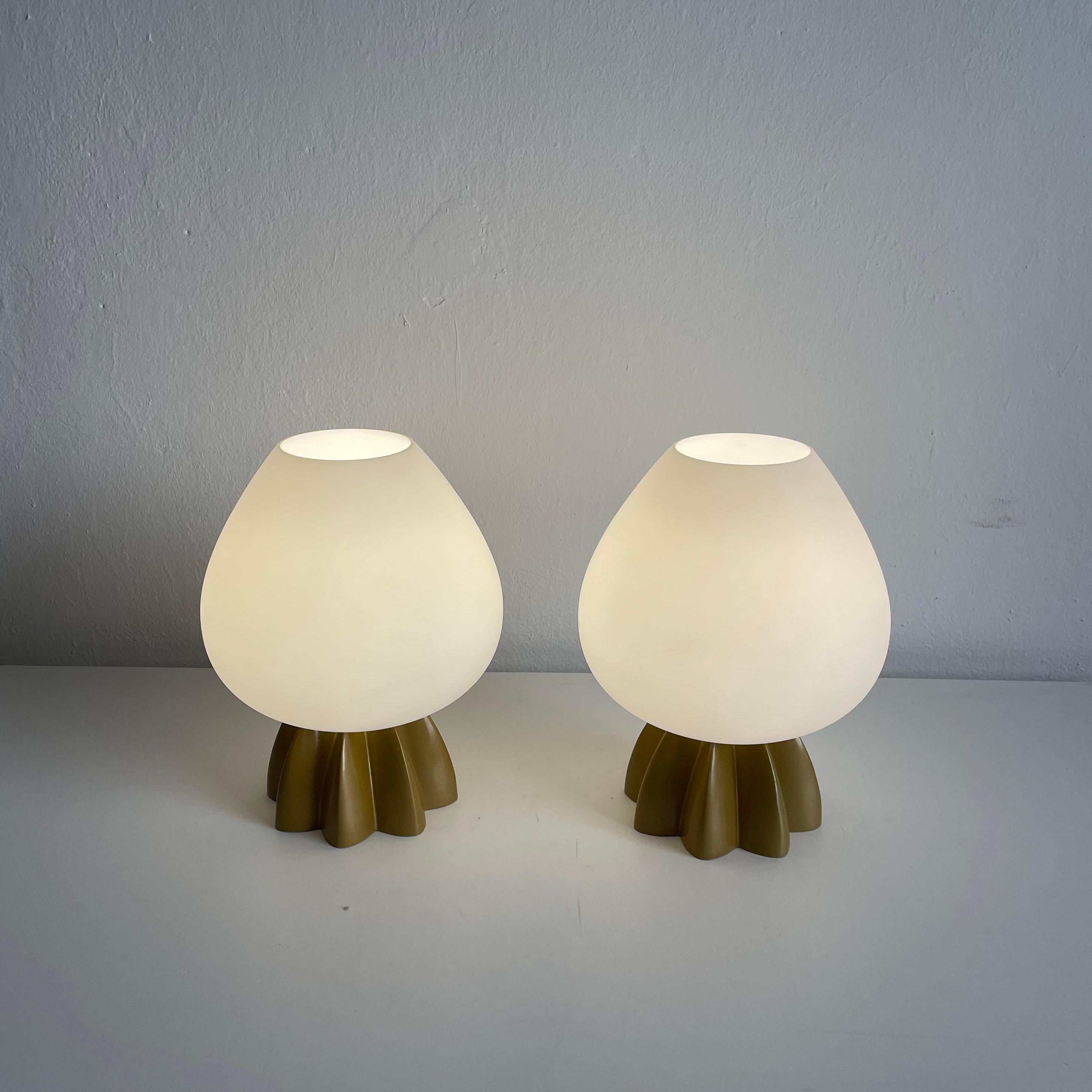 Set of 2 Foscarini Table Lamps, Model Fruits by Rodolfo Dordoni, Italy, 1980s For Sale 6