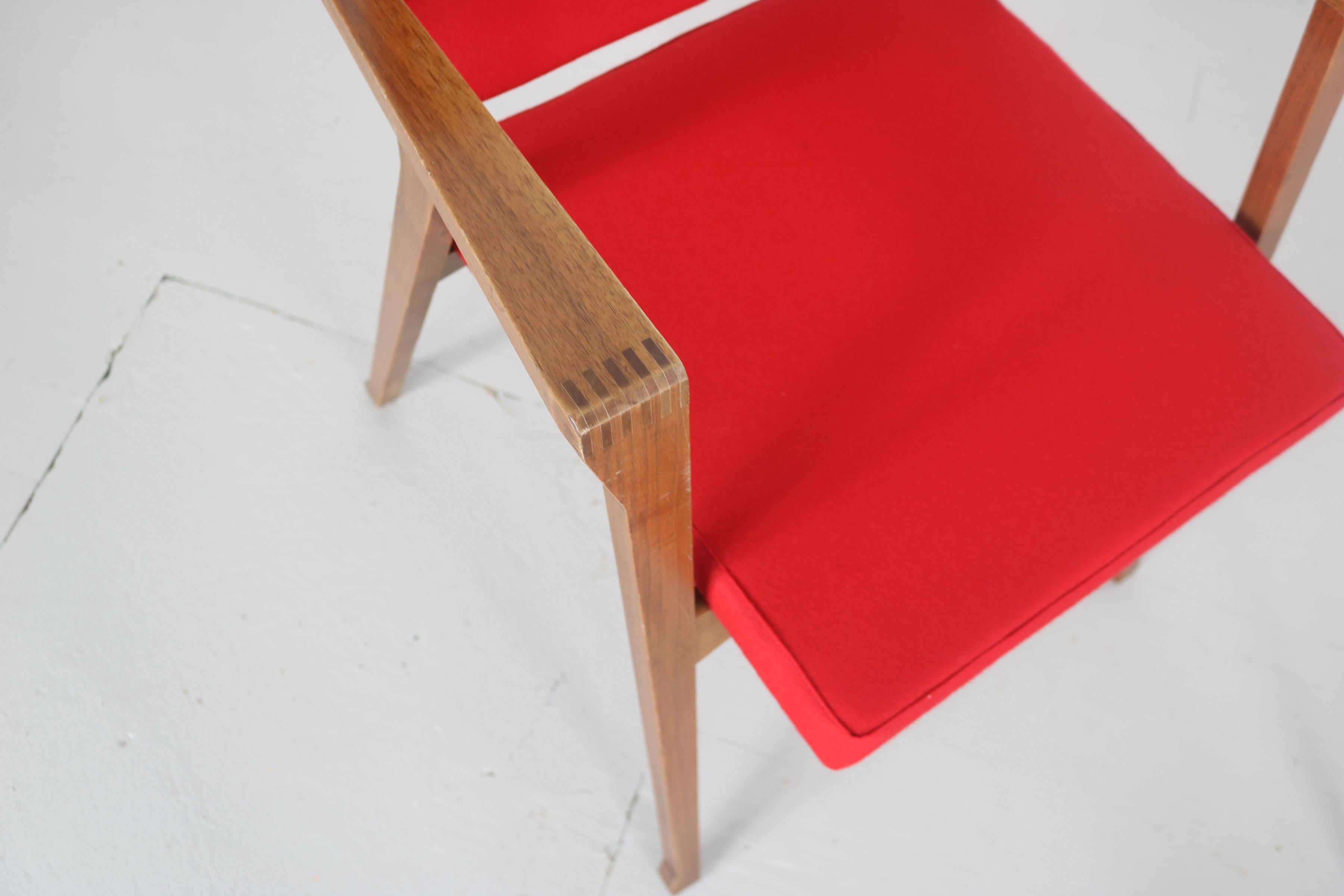 Ensemble de 2 chaises « Luxa » de Franco Albini, Production Poggi, Pavia en vente 8