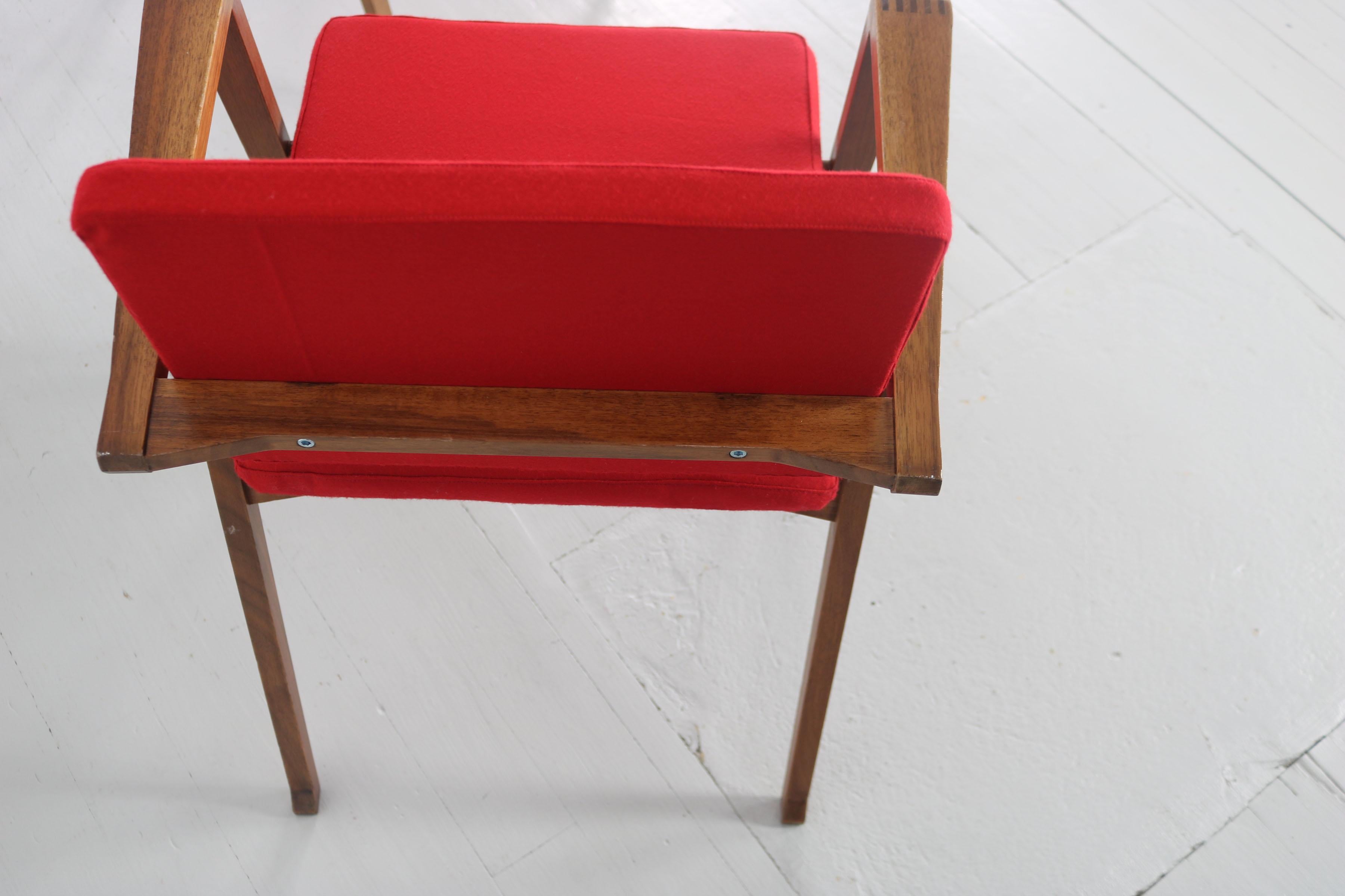 Ensemble de 2 chaises « Luxa » de Franco Albini, Production Poggi, Pavia en vente 11