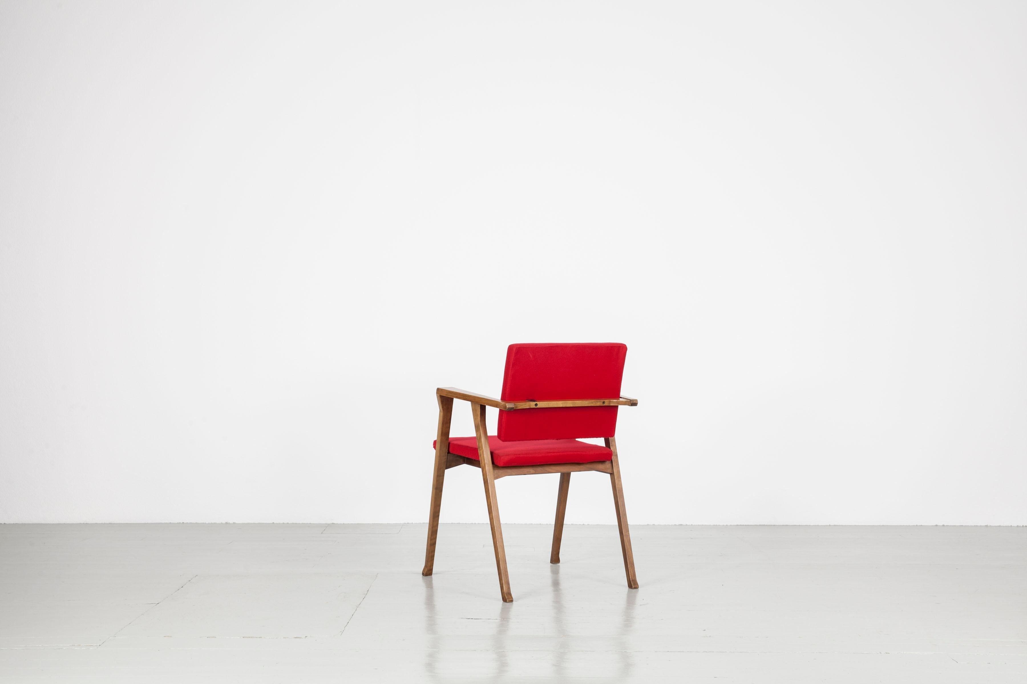 Milieu du XXe siècle Ensemble de 2 chaises « Luxa » de Franco Albini, Production Poggi, Pavia en vente
