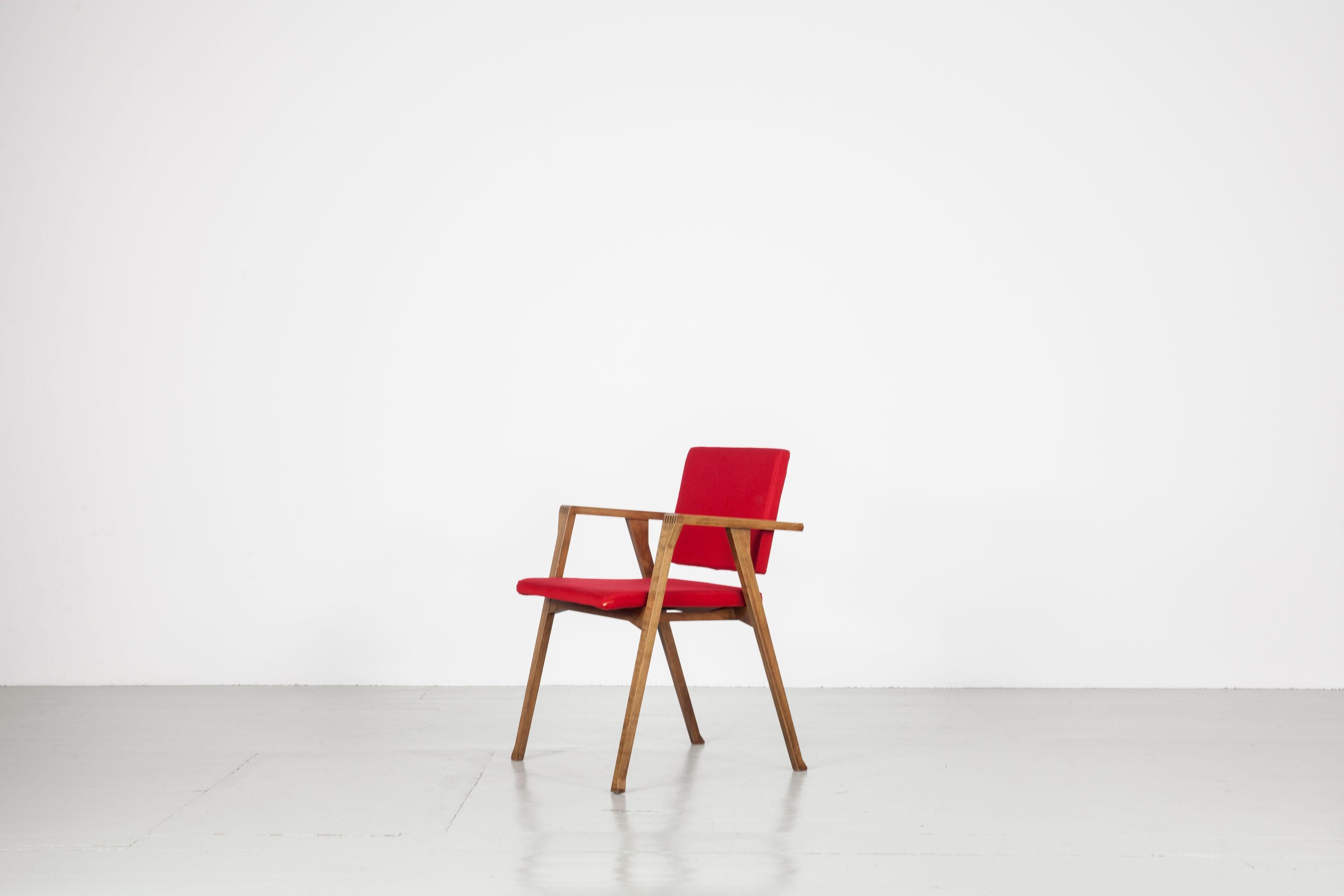 Ensemble de 2 chaises « Luxa » de Franco Albini, Production Poggi, Pavia en vente 1