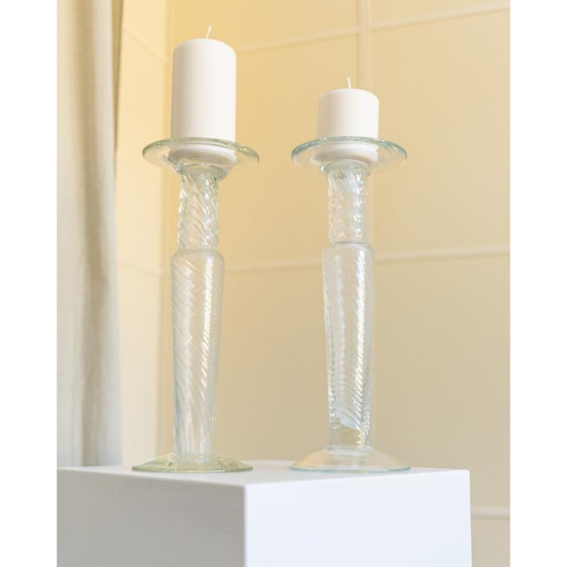 2er-Set Franco Moretti Kerzenständer Klassisches Design/One Italien, 1960er Jahre (20. Jahrhundert) im Angebot