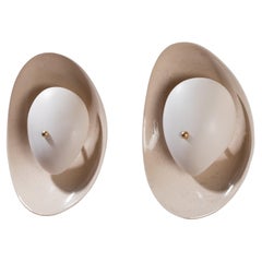 Set of 2 Free Form Wall Sconces by Elsa Foulon
