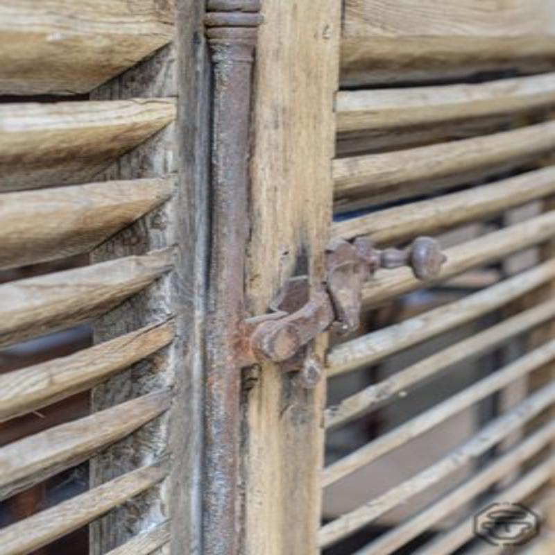 Set of 2 French Oak Chateau Doors For Sale 2