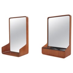 Set of 2 Friso Kramer for Auping "Euroika" mirror, The Netherlands 1963