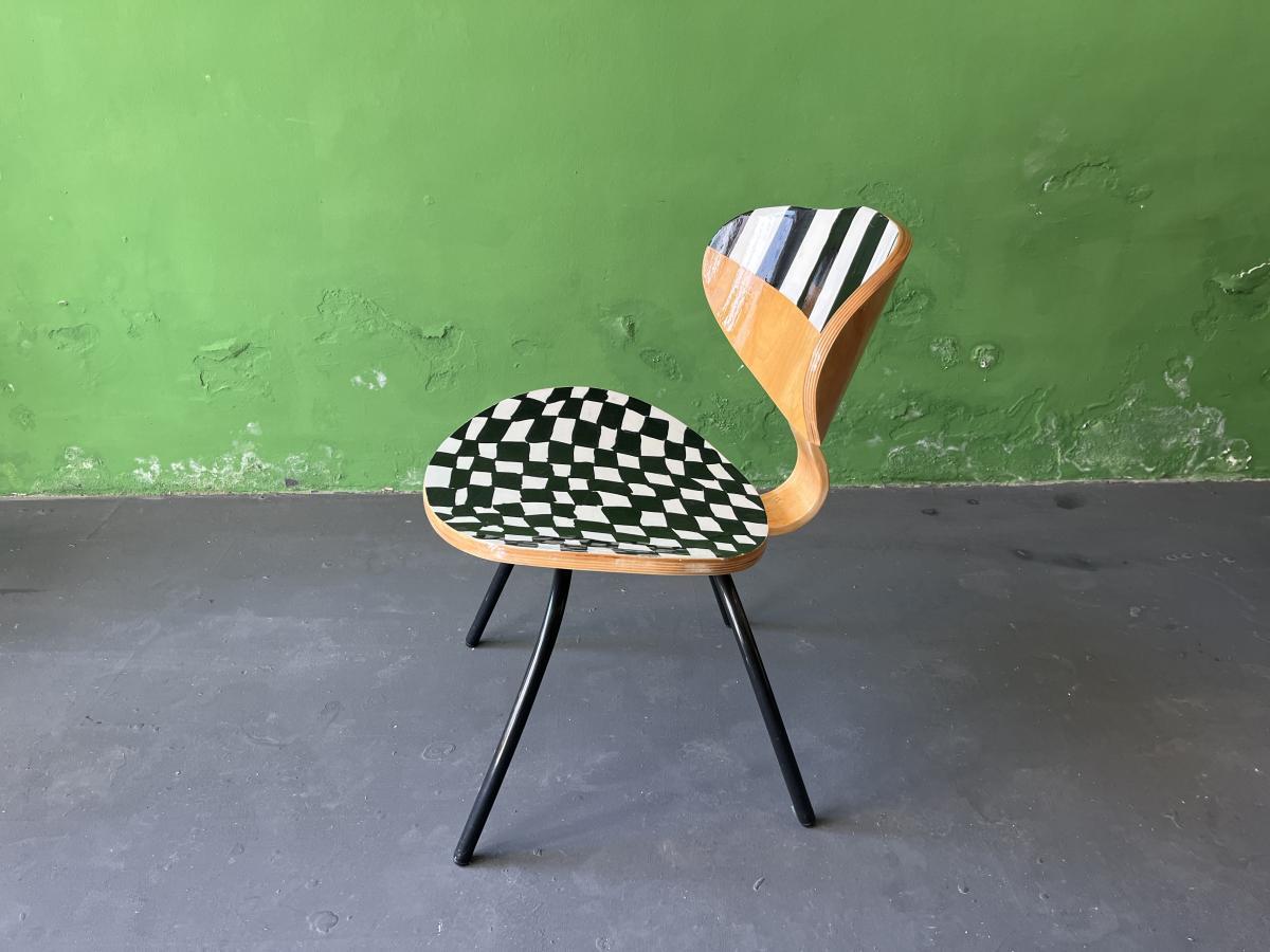 Postmoderne Ensemble de 2 chaises de Disco à Disco de Markus Friedrich Staab en vente