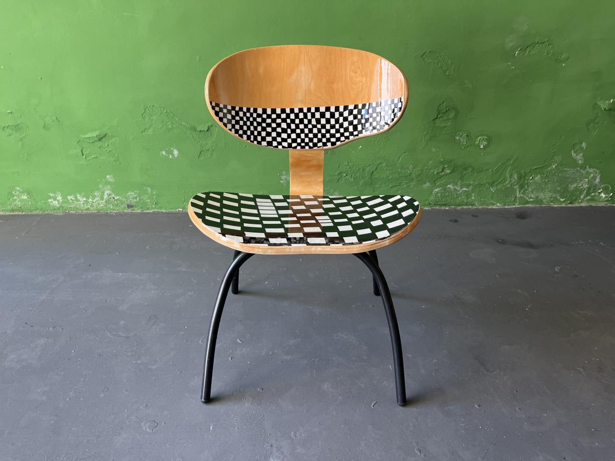 Allemand Ensemble de 2 chaises de Disco à Disco de Markus Friedrich Staab en vente