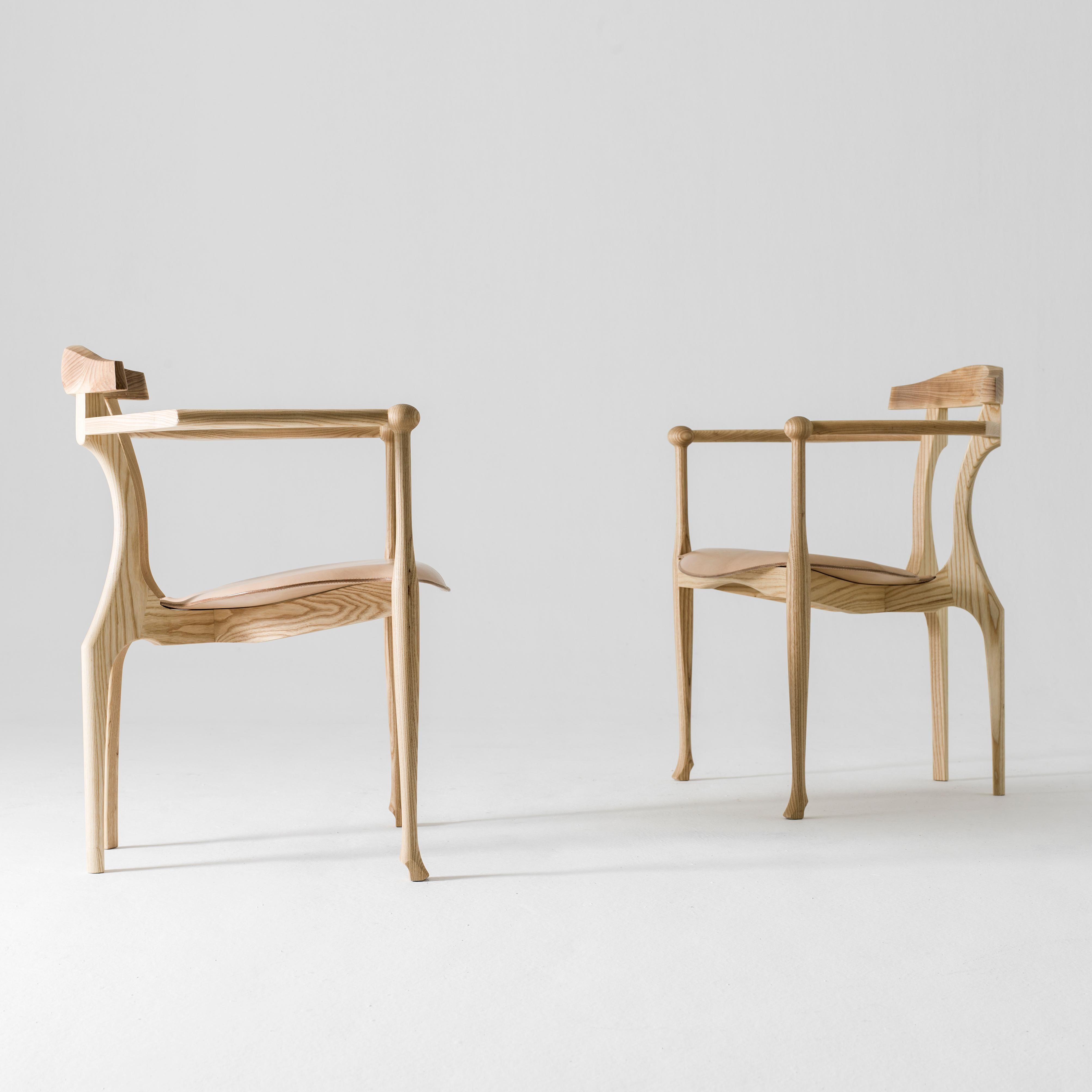 Spanish Set of 2 Gaulino Easychairs