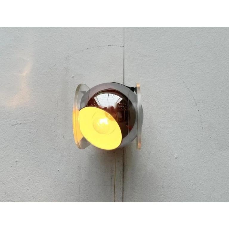 Juego de 2 lámparas de pared alemanas Modelo 540 al estilo de Gino Sarfatti, años 60 en venta 3