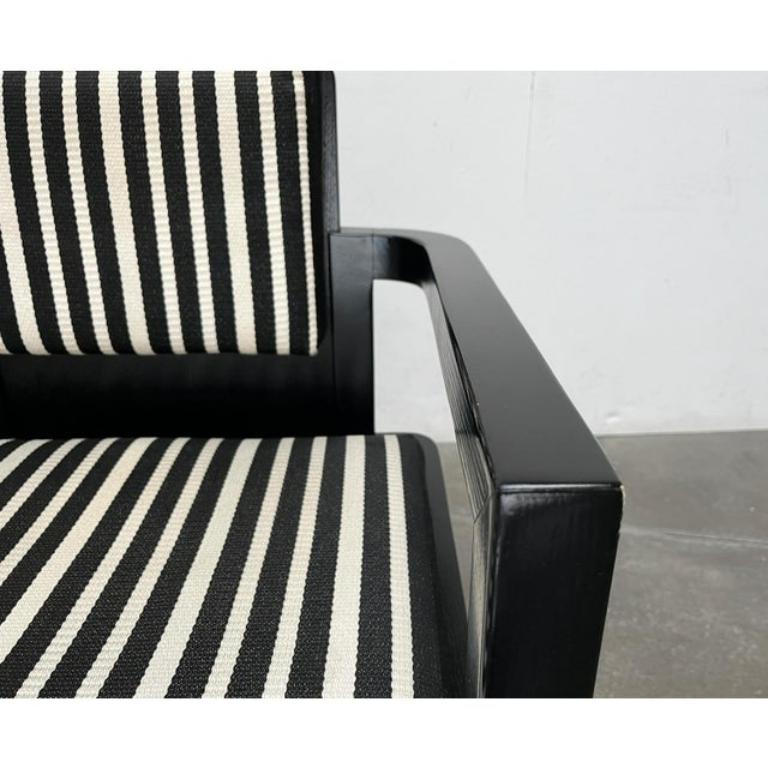 Ensemble de 2 fauteuils allemands modèle D51 Fagus avec coussin à motif Bauhaus, années 1920 en vente 1