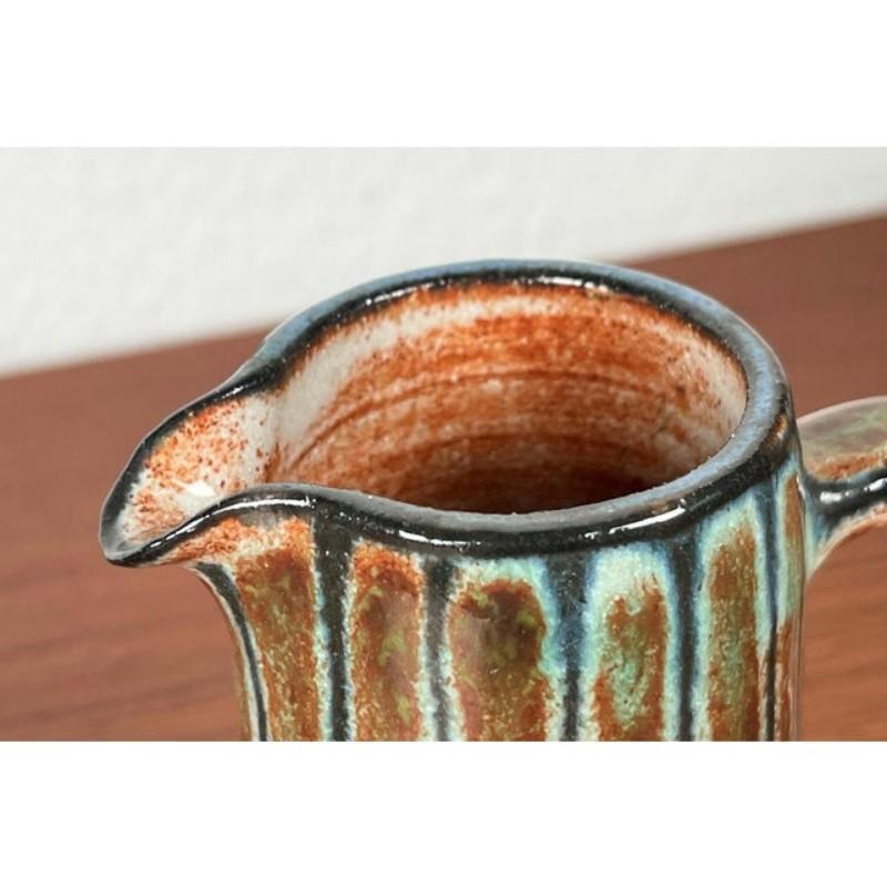 Juego de 2 jarras y cuencos pequeños de Studio Pottery alemán de Monika Maetzel en venta 8