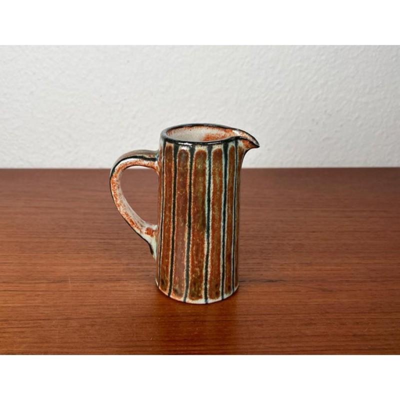 Juego de 2 jarras y cuencos pequeños de Studio Pottery alemán de Monika Maetzel en venta 1