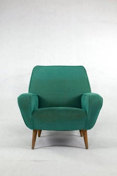 Set of 2 Gianfranco Frattini Chairs Modell 830, 1950s, Cassina, Italy