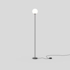 Set di 2 lampade Gino Sarfatti modello 1081 170-180cm con attacco nero per Astep