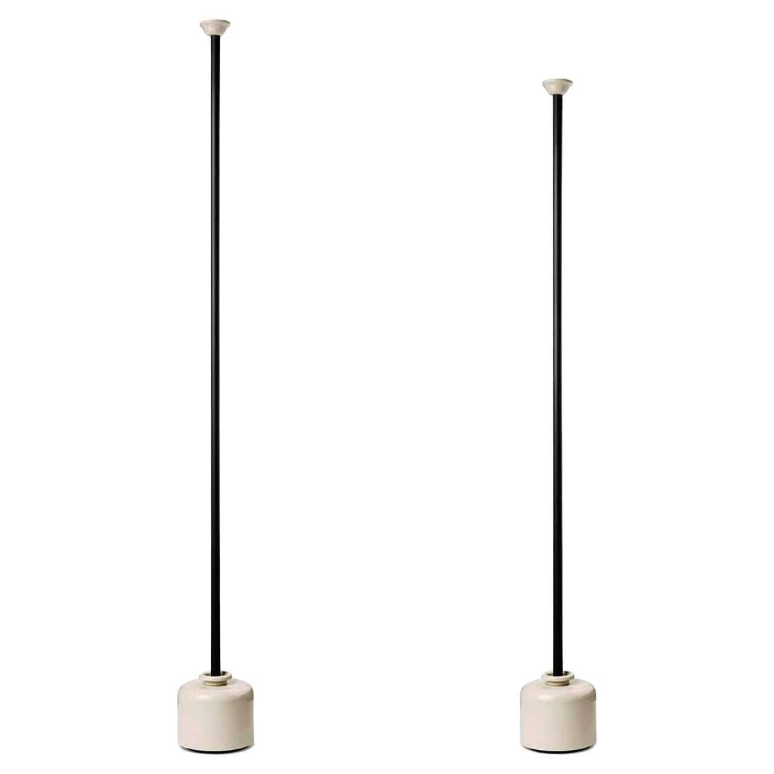 Set of 2 Gino Sarfatti Lamp Model 1095 "S-M" for Astep